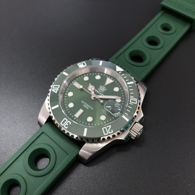 STEELDIVE 1953 Diving Watch Automatic Sapphire Crystal Watch Japan 8215 Automatic Mechanical Dive Watch 200m Magnifying Calendar